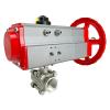 Rack & Pinion/Manual Stainless-3 Piece Ball Valves Rack & Pinion/Manual Stainless-3 Piece Ball Valves