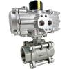 Air Actuated 3-Piece Ball Valves - All Stainless Air Actuated 3-Piece Ball Valves - All Stainless