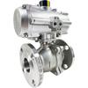 Air Actuated Flanged Ball Valve - All Stainless