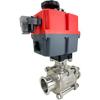 Electric Actuated Sanitary Ball Valves - Multi-Voltage