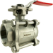 2" 3-Piece Stainless Ball Valve - Direct Mount
