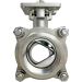 2-1/2" V-Port Ball Valve - 60°