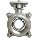 2-1/2" V-Port Ball Valve - 90°