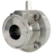 1" Sanitary Butterfly Valve, Tri-Clamp, Bare Stem