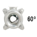 60° 1-1/2" V-Port