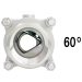 60° 3" V-Port