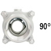 90° 3" V-Port
