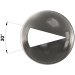 1-1/2" 30° V-Port Ball