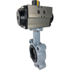 Air Actuated Butterfly Valves Lug Style