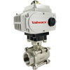 Electric Actuated 3-Piece Stainless Ball Valves - On/Off