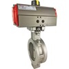 Air Actuated High Performance Wafer Butterfly Valves - Scotch Yoke