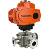 Explosion Proof 3-Way L-Port Sanitary Ball Valves Explosion Proof 3-Way L-Port Sanitary Ball Valves