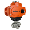 Explosion Proof Stainless 3-Way T-Port Ball Valves- Positioner